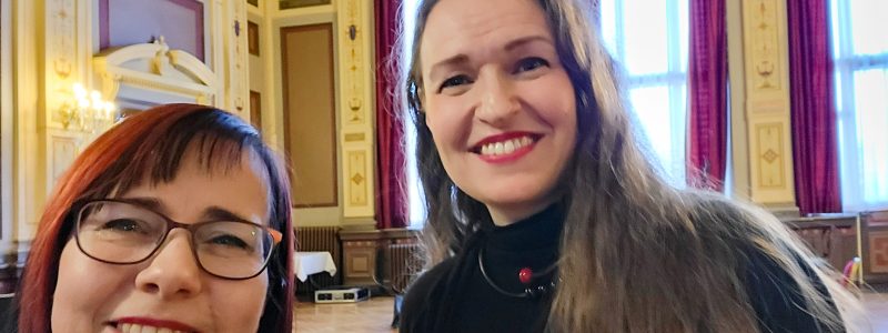Virpi Kokko ja Anna-Kaisa Ikonen