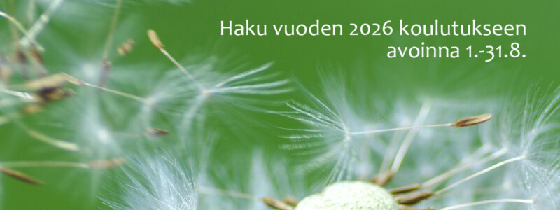 Haku kokemusasitntuntijakoulutukseen avoinna