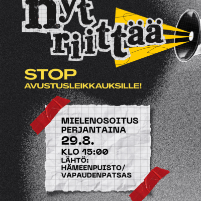 Nyt riitttää -mielensosoitus