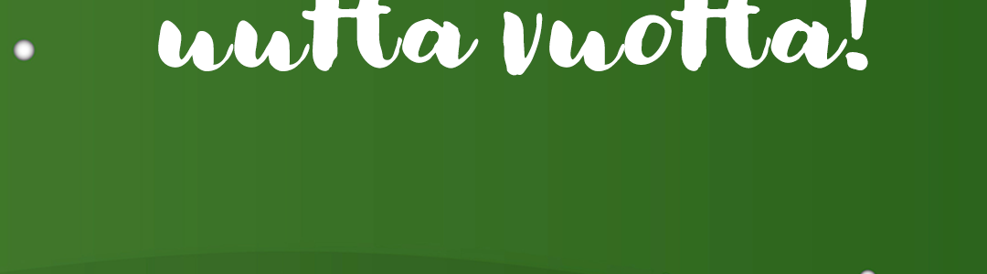 Toiveikasta uutta vuotta!