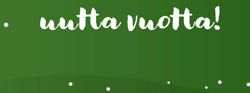 Toiveikasta uutta vuotta!