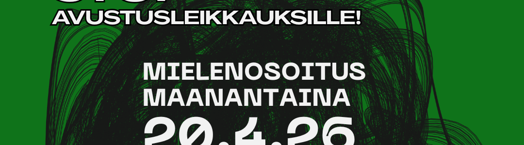 Nyt riittää -mielenosoitus 20.4.